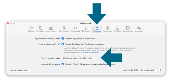 selecion privacidad